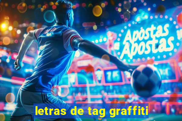 letras de tag graffiti